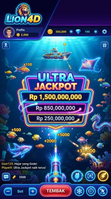Cuplikan layar menu unduhan lion4d untuk perangkat Android